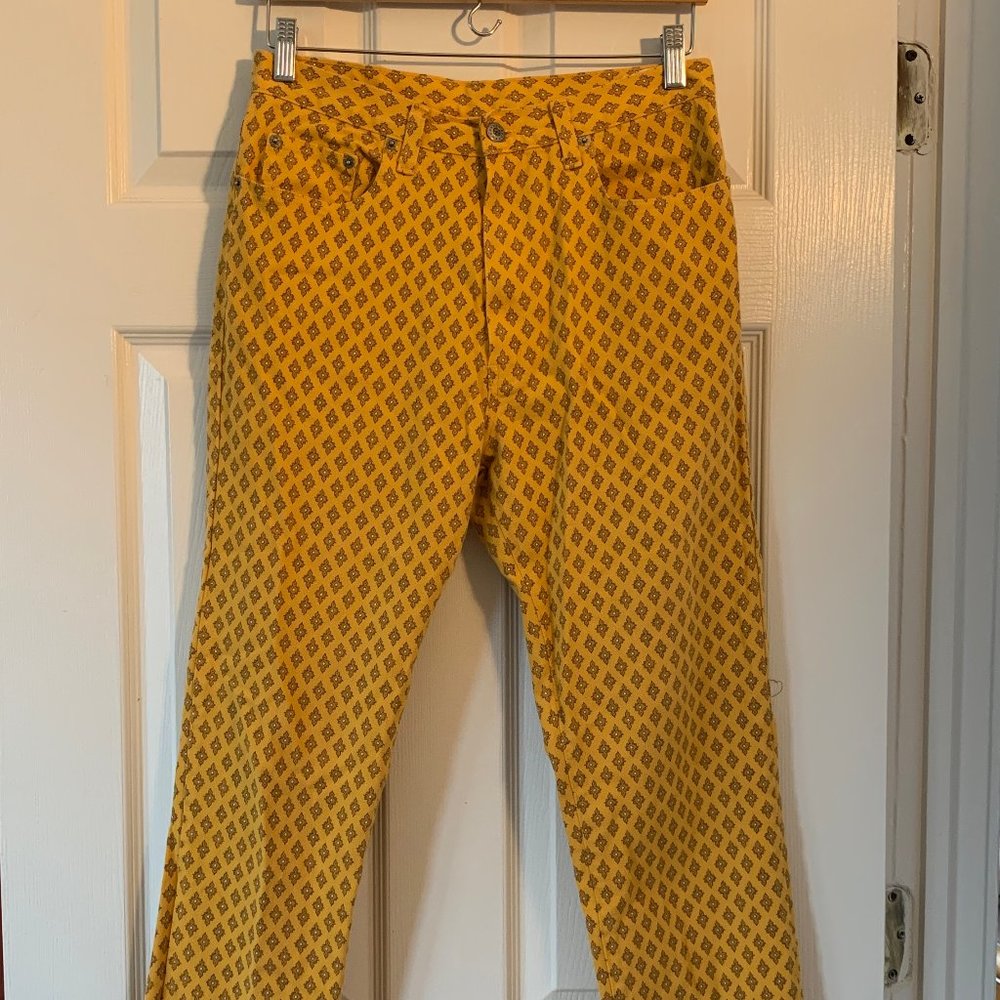 Women's Vintage Les Olivades Provencal Mom jeans
